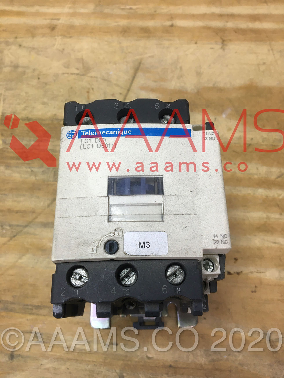 Thumbnail: Schneider LC1 CONTACTOR     LC1 D50G7     USED