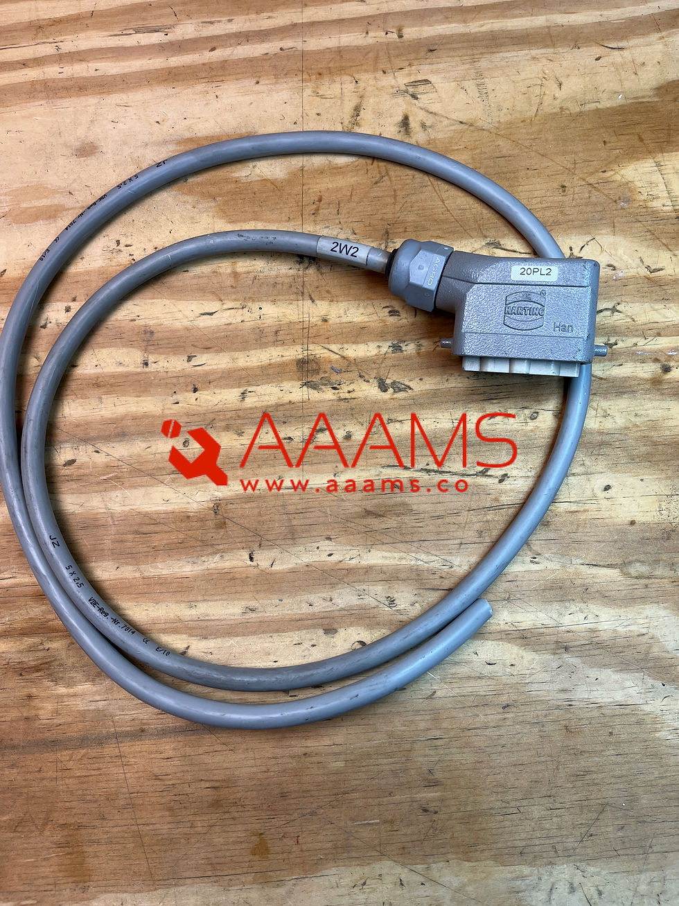 Thumbnail: MALE INSERT 0052.1502 HOUSING 0058.1535 AND CABLE         USED