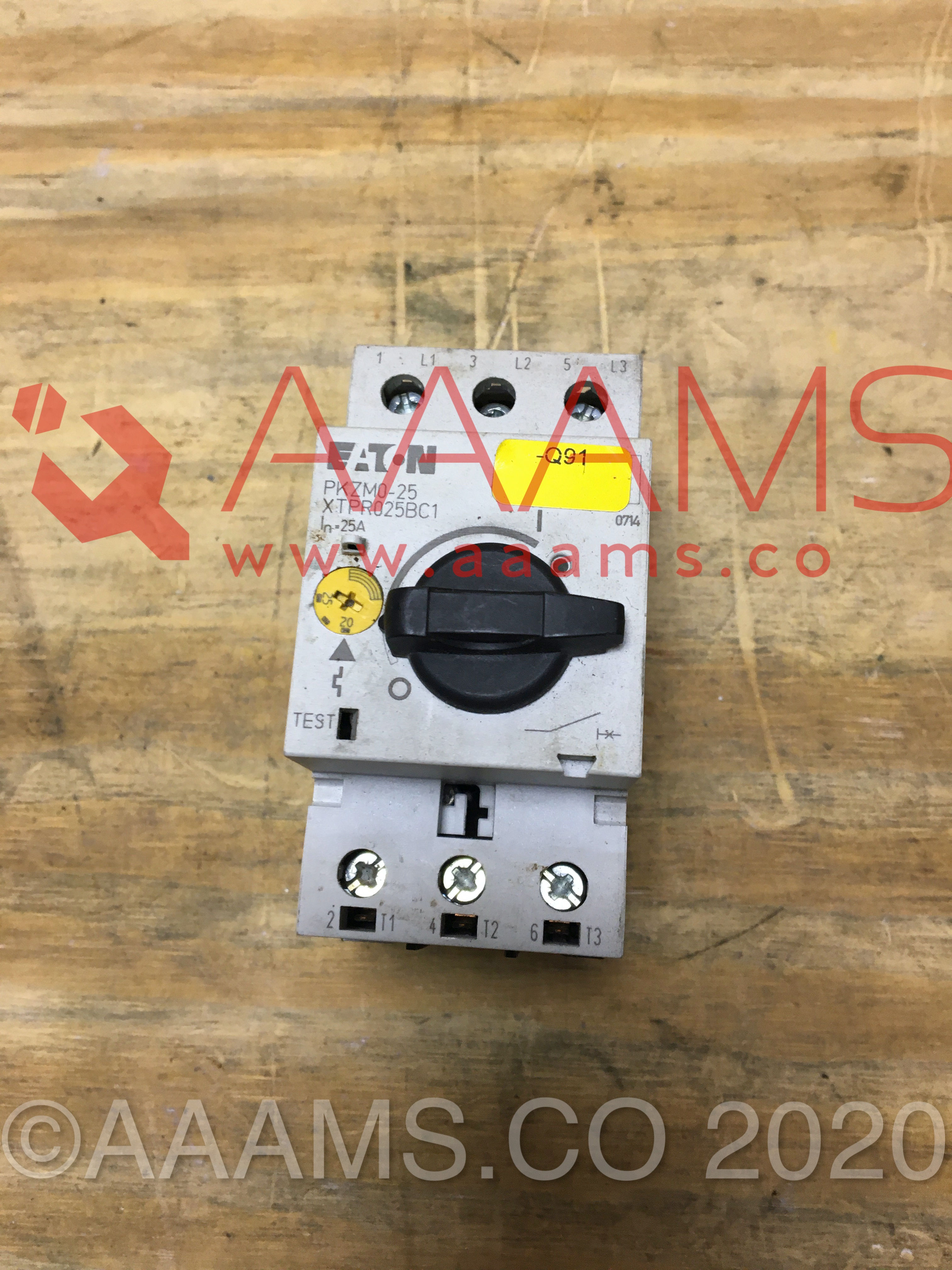 MOTOR CIRCUIT BOARD PKZMO-10     91.144.3991     USED