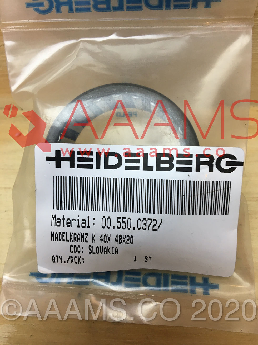 Thumbnail: NEEDLE BEARING CAGE K 40x48x20 00.550.0372 NEW