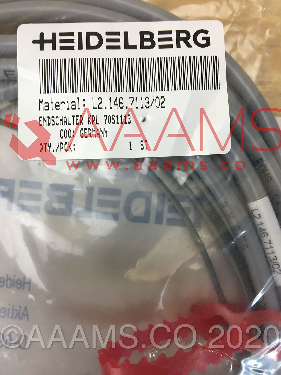 Thumbnail: LIMIT SWITCH CPL 70S1113 L2.146.7113/02 NEW