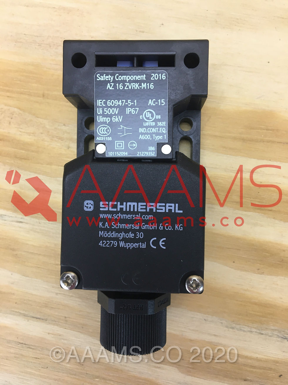 Thumbnail: SAFETY SWITCH AZ-16ZVRK-M16 NEW