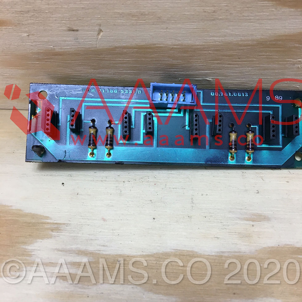 Thumbnail: INK FOUNTAIN BOARD     71.186.5331     USED