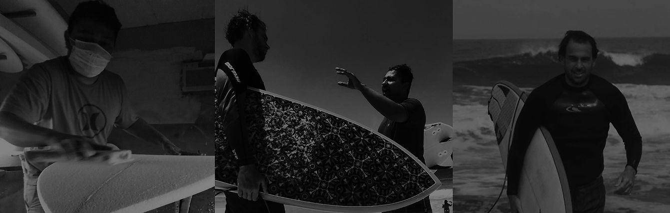WE Surfboards shaper de prancha de surf shape room laminação