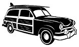 wesurfboards Day Tripper logo carro
