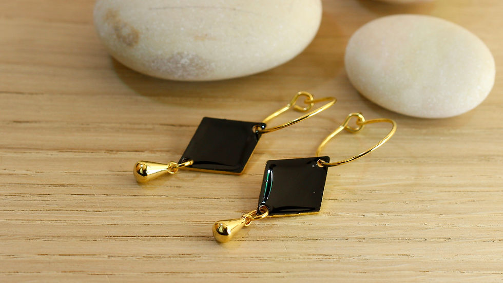 Ohrringe *MARLU* Schwarz