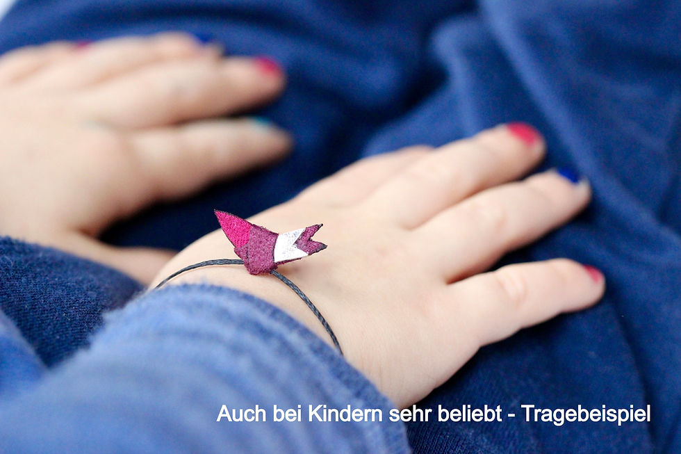 Miniaturbild: Armband Elbvogel Pink