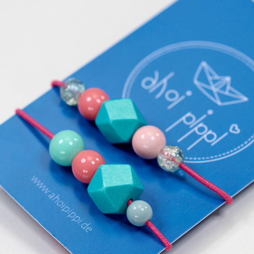 Miniaturbild: Haargummi-Set *IDA*