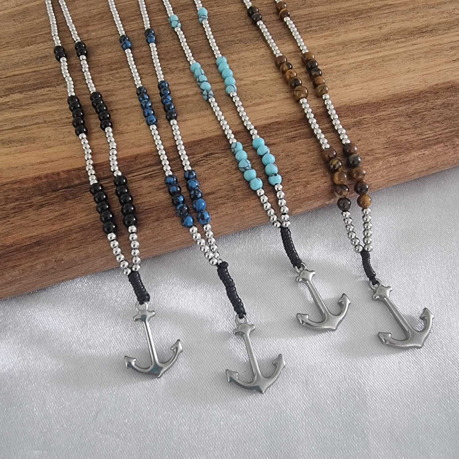 שרשרת לגבר עוגן