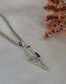 מפת ארץ ישראל שלי משובצת