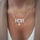 תמונה ממוזערת: mom gold necklace with heart