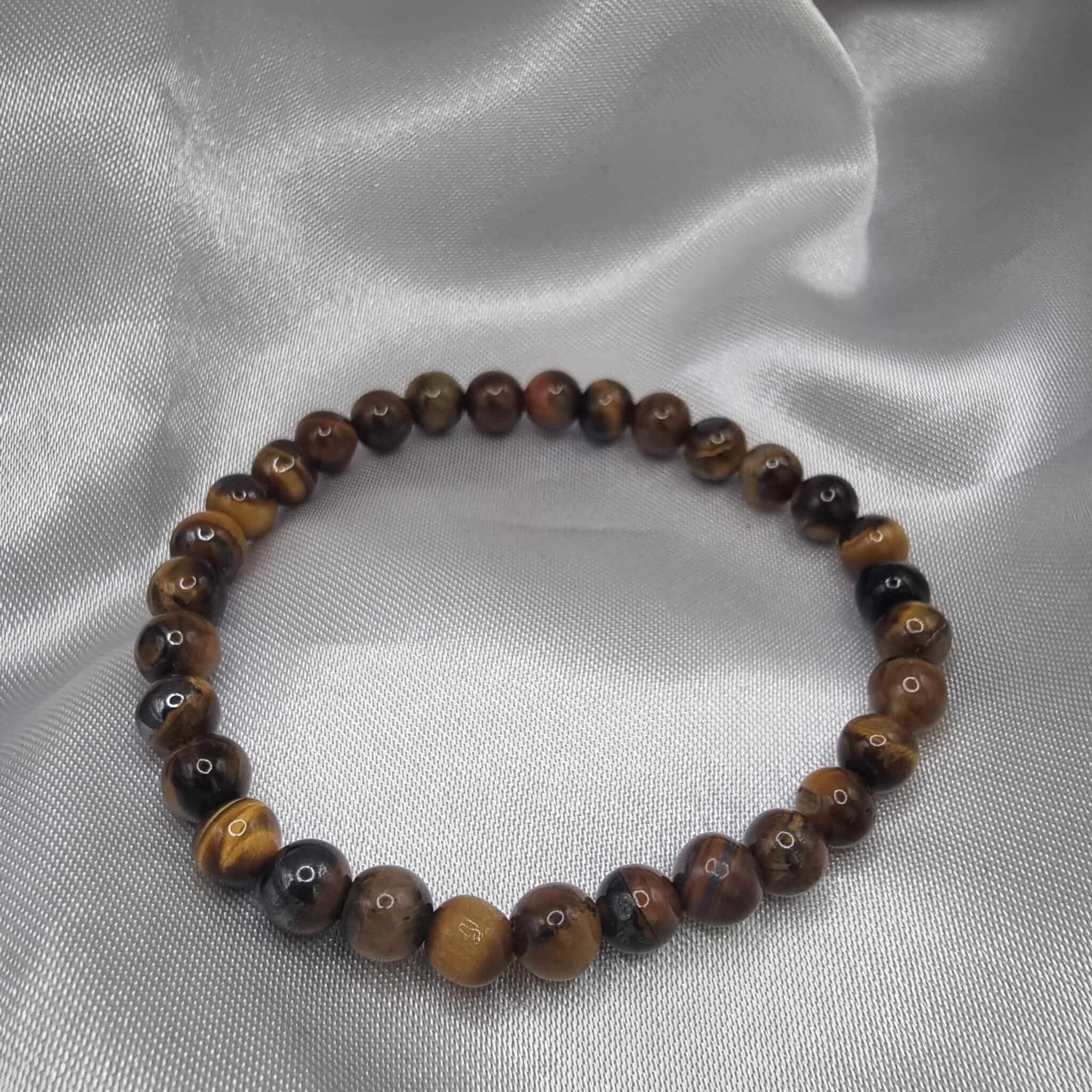 צמיד לגבר אבני טייגר איי - עידו