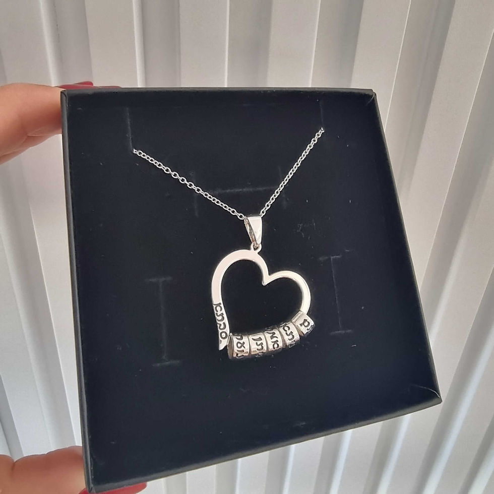 תמונה ממוזערת: שרשרת לאמא עם שמות הילדים