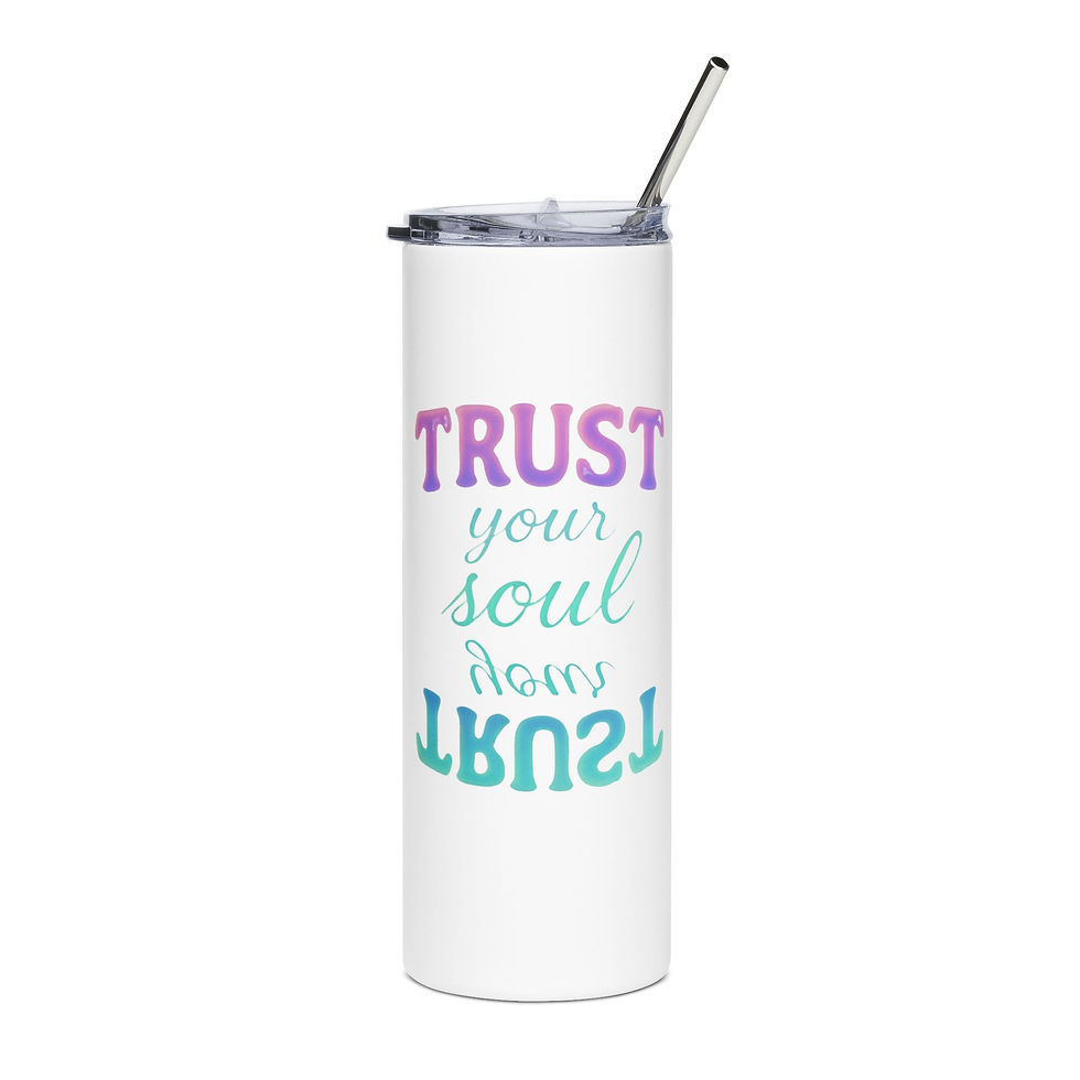 Enchanted Soul Reflection Stainless Steel Tumbler, 20oz