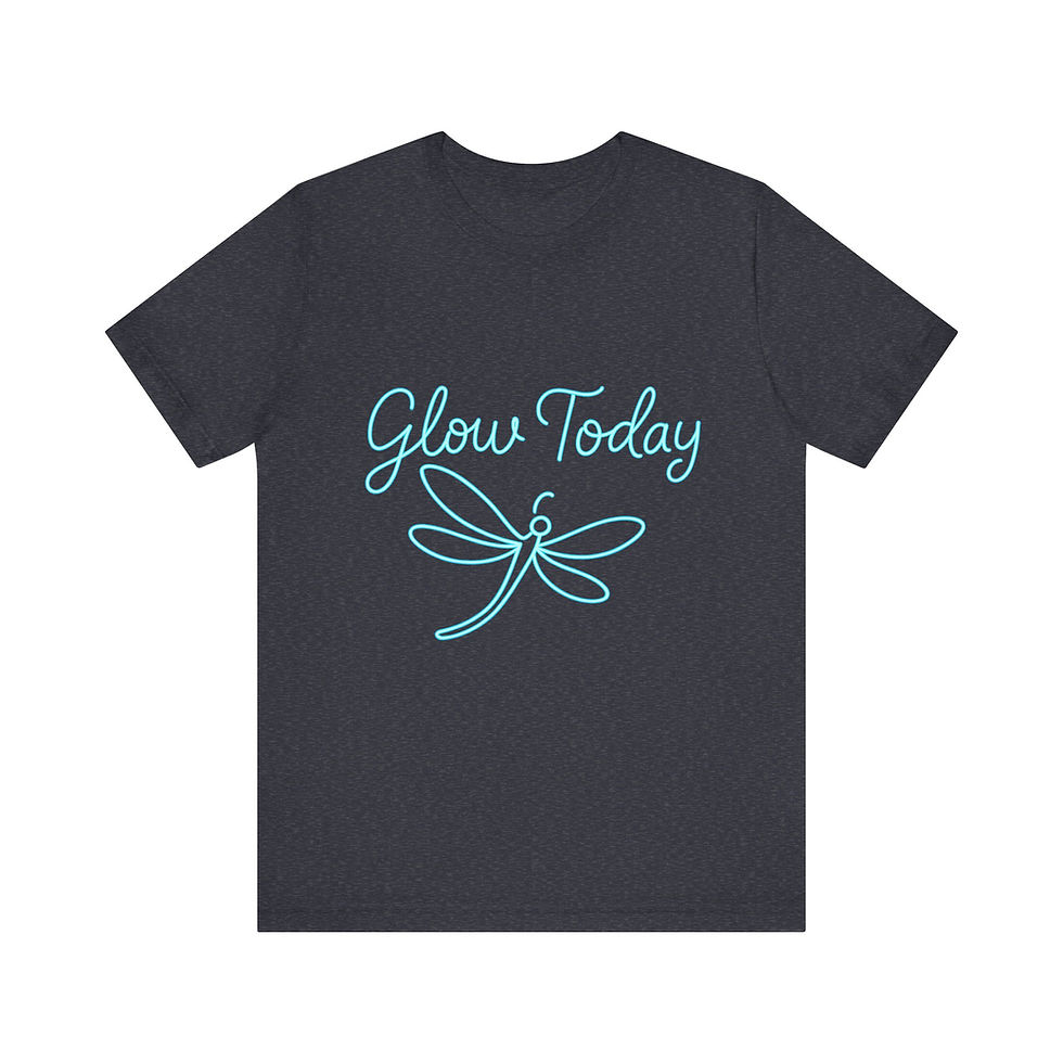Thumbnail: Glow Today Dragonfly Jersey Short Sleeve Tee