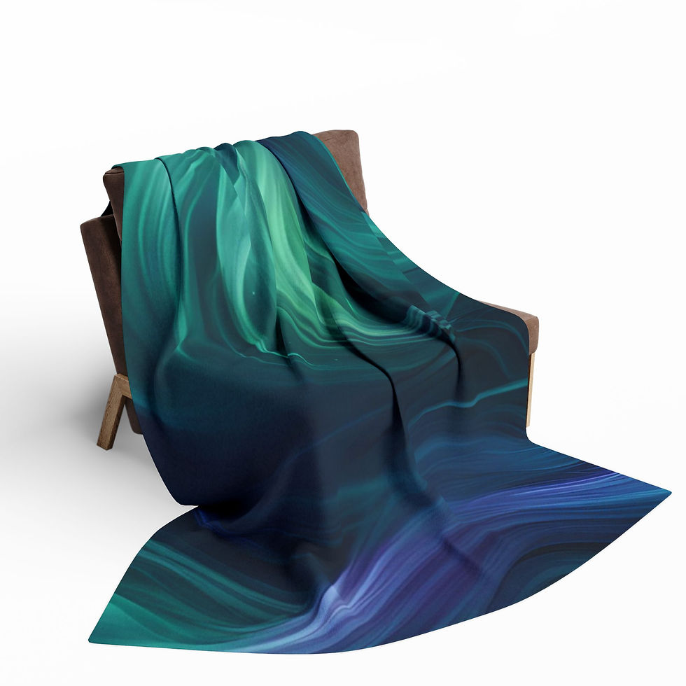 Thumbnail: Enchanted Mist Arctic Fleece Blanket
