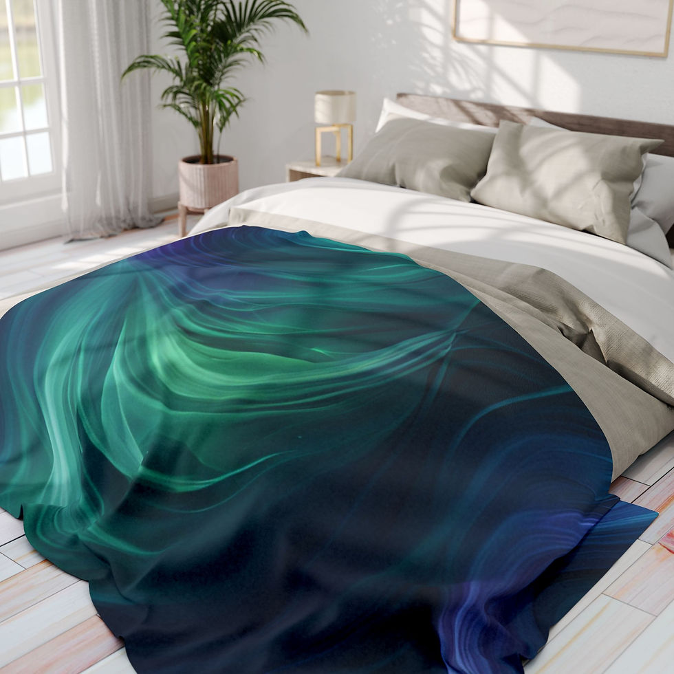 Enchanted Mist Arctic Fleece Blanket