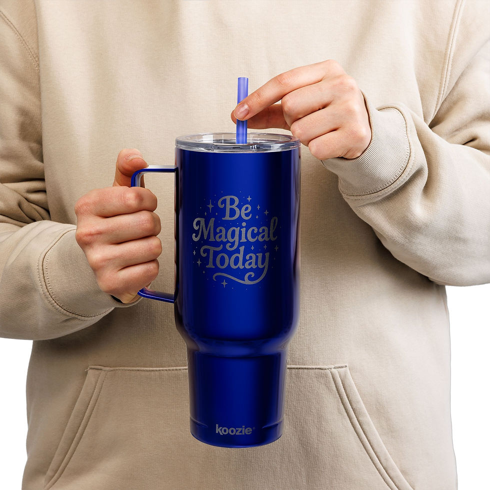 Be Magical Today-Insulated Tumbler with Lid, 40oz (Engraved)