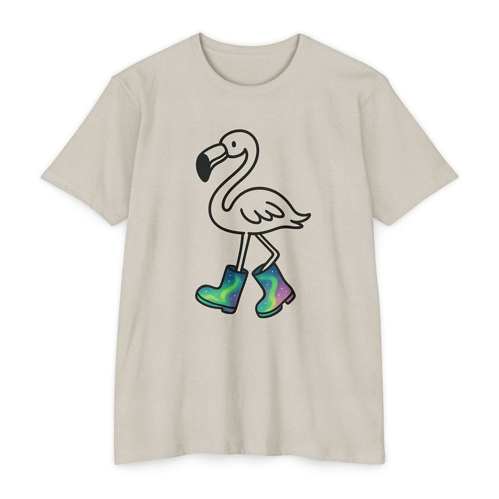 Thumbnail: Flaminglow CVC Jersey T-shirt