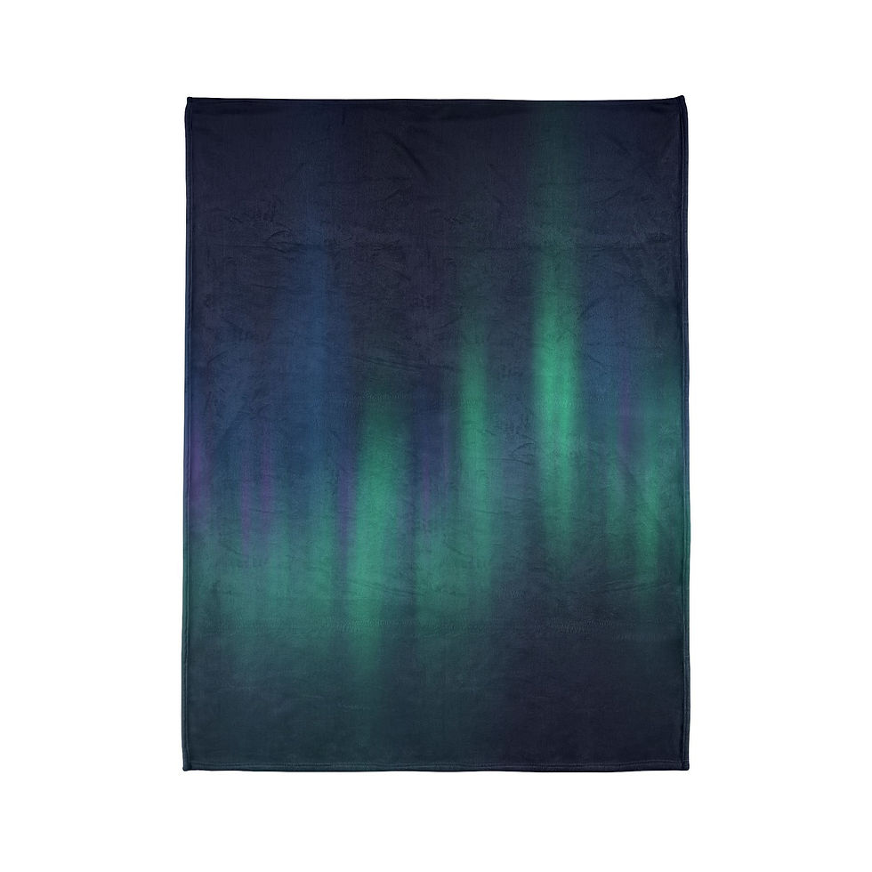 Thumbnail: Aurora Veil Soft Polyester Blanket