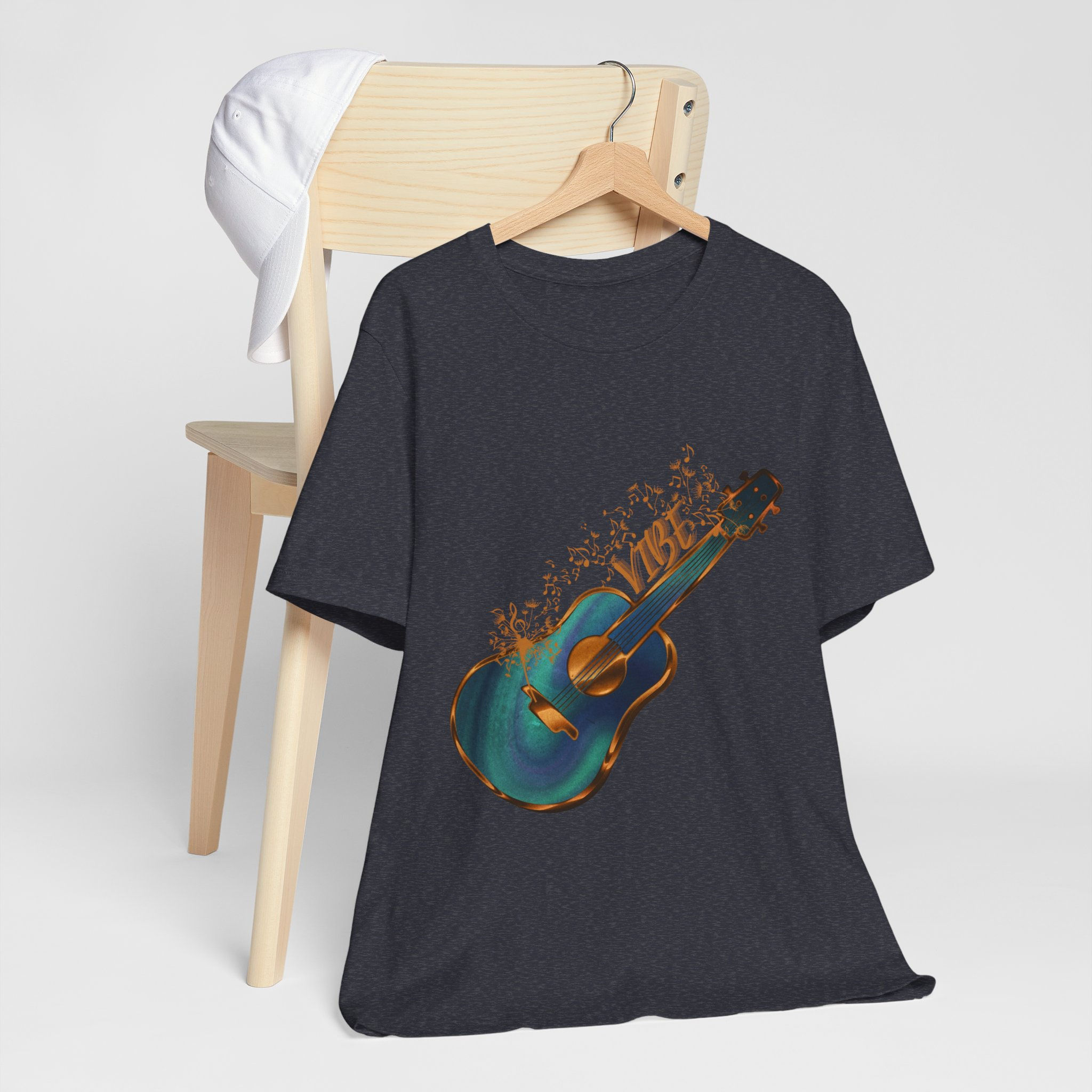 Bronze Aurora Guitar Jersey Tee