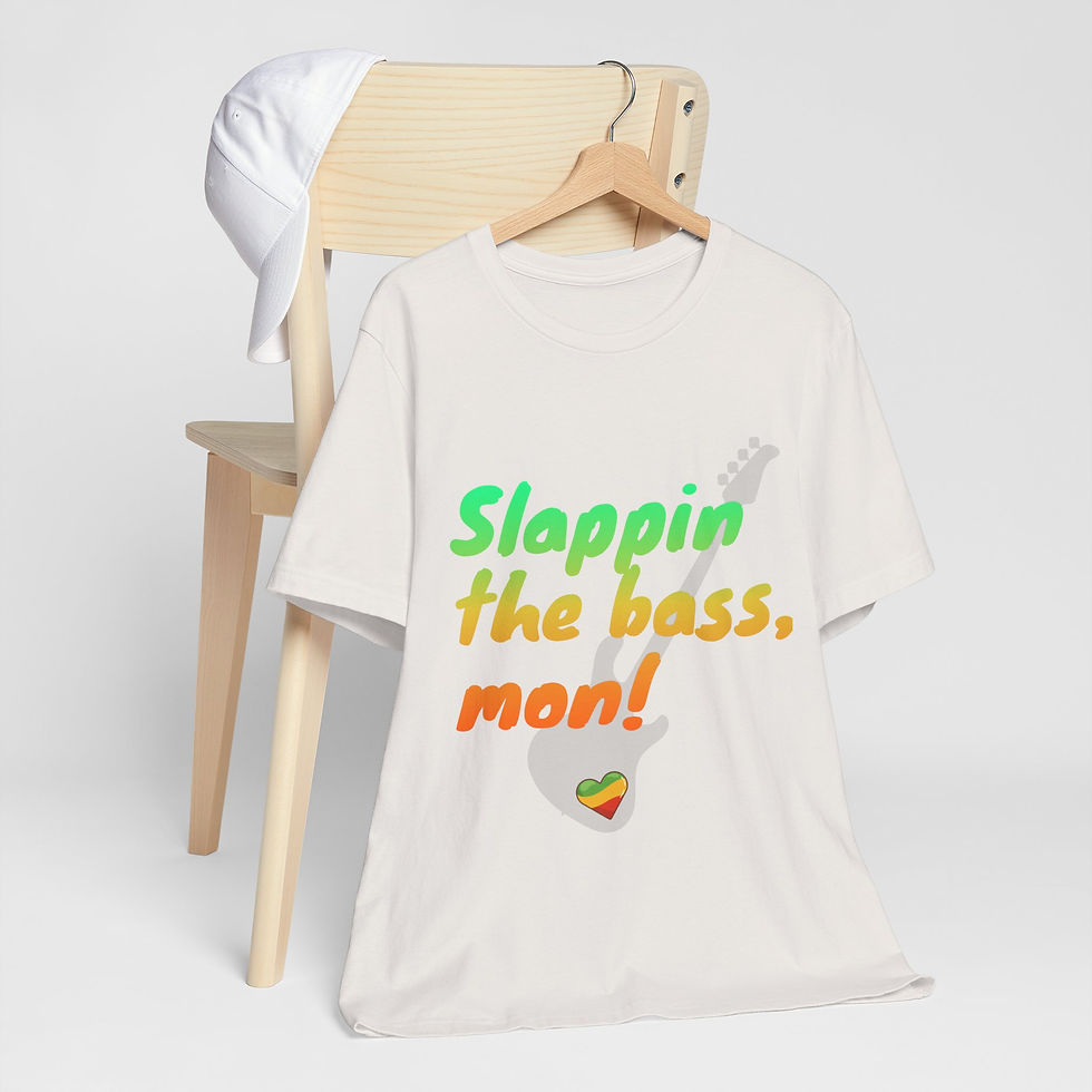 Slappin the Bass, mon- Jersey Tee