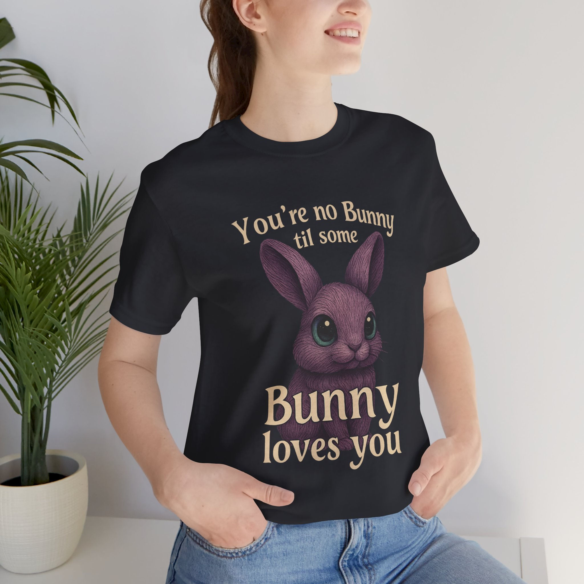 Some Bunny Loves You Jersey Short Sleeve Tee