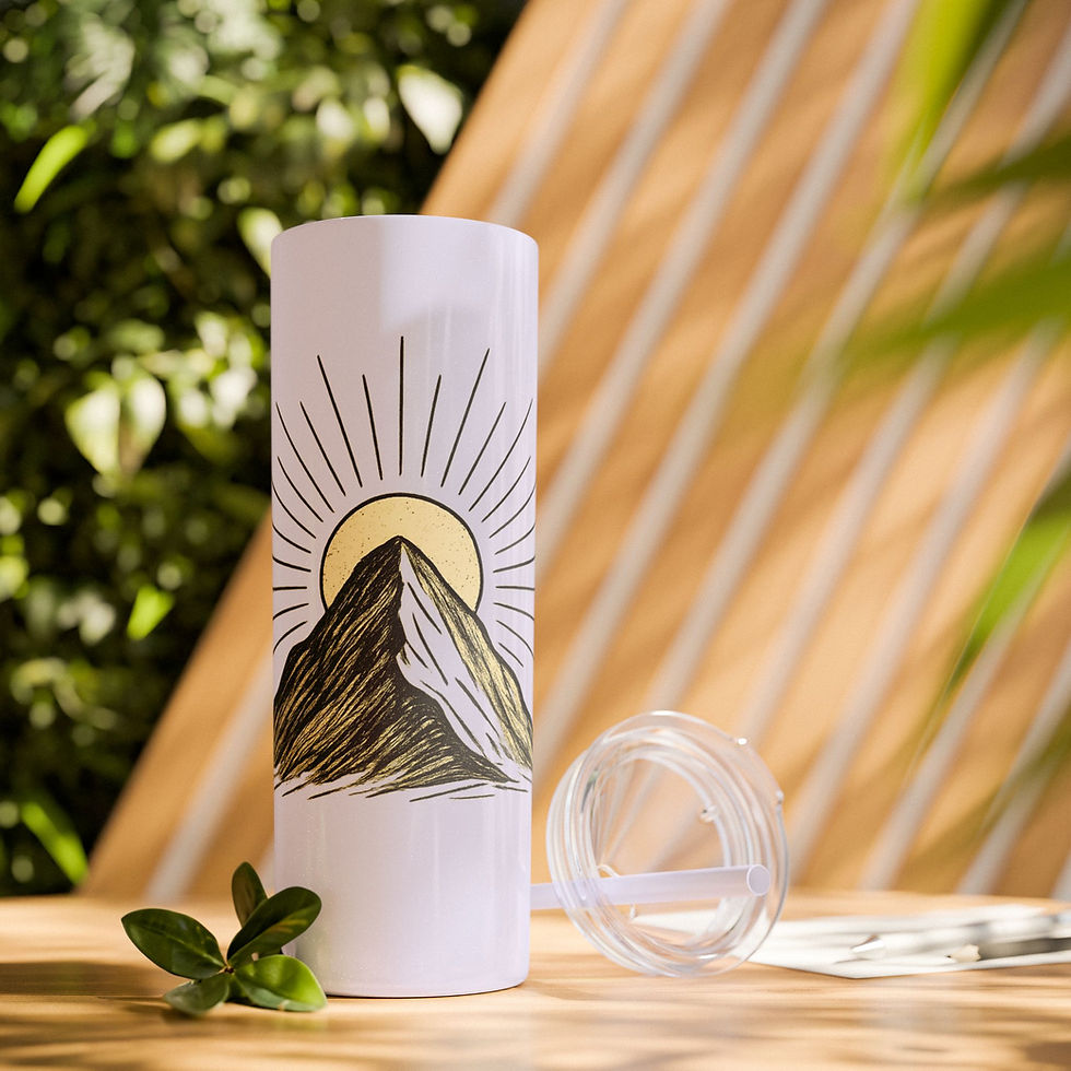 Thumbnail: Wanderlight Peaks Skinny Tumbler, 20oz