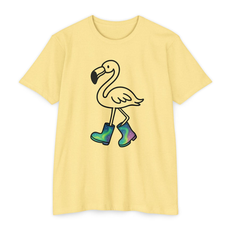 Thumbnail: Flaminglow CVC Jersey T-shirt