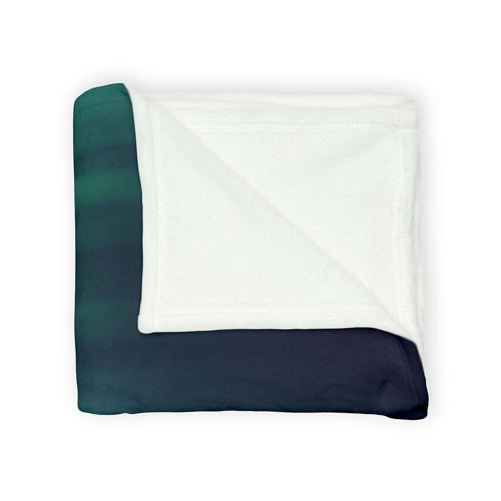 Thumbnail: Aurora Veil Soft Polyester Blanket