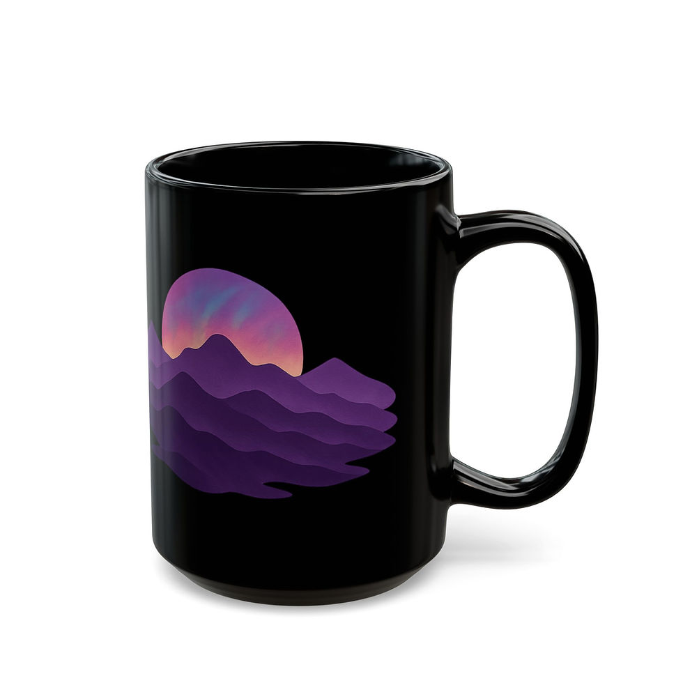 Thumbnail: Rise and Radiate Aurora Dawn Mug (15oz)