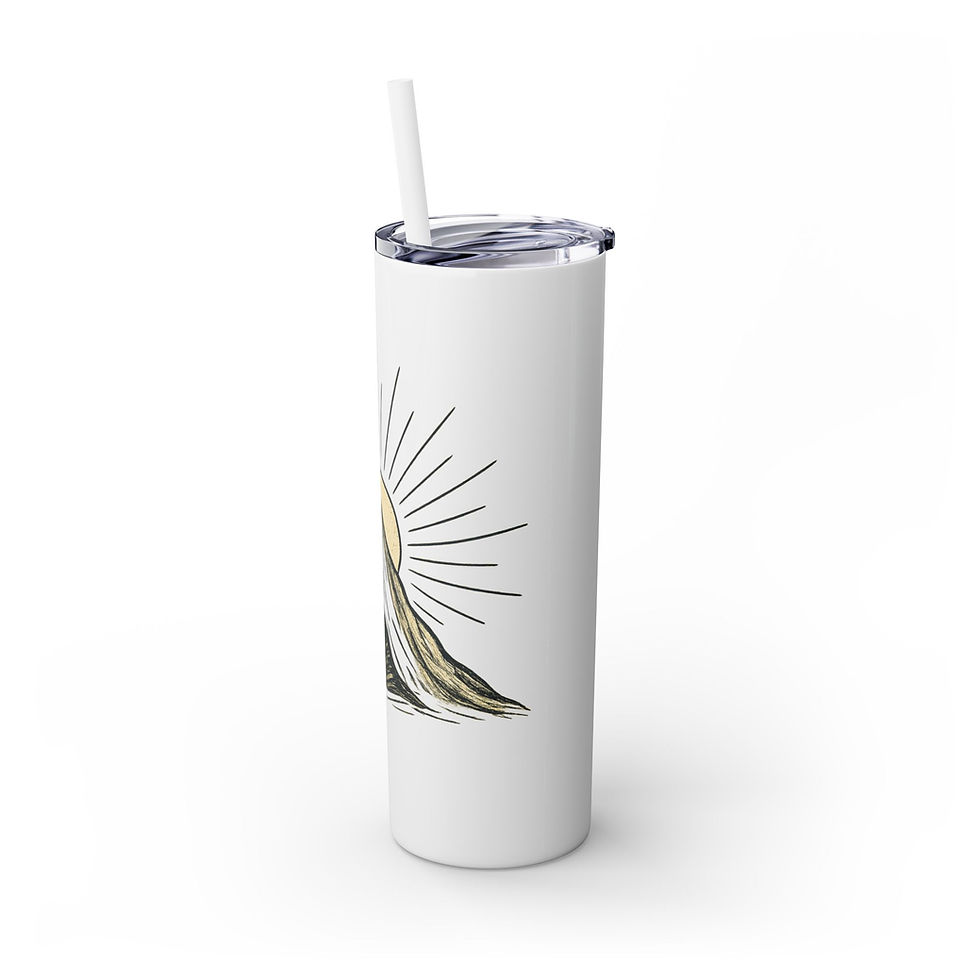 Thumbnail: Wanderlight Peaks Skinny Tumbler, 20oz