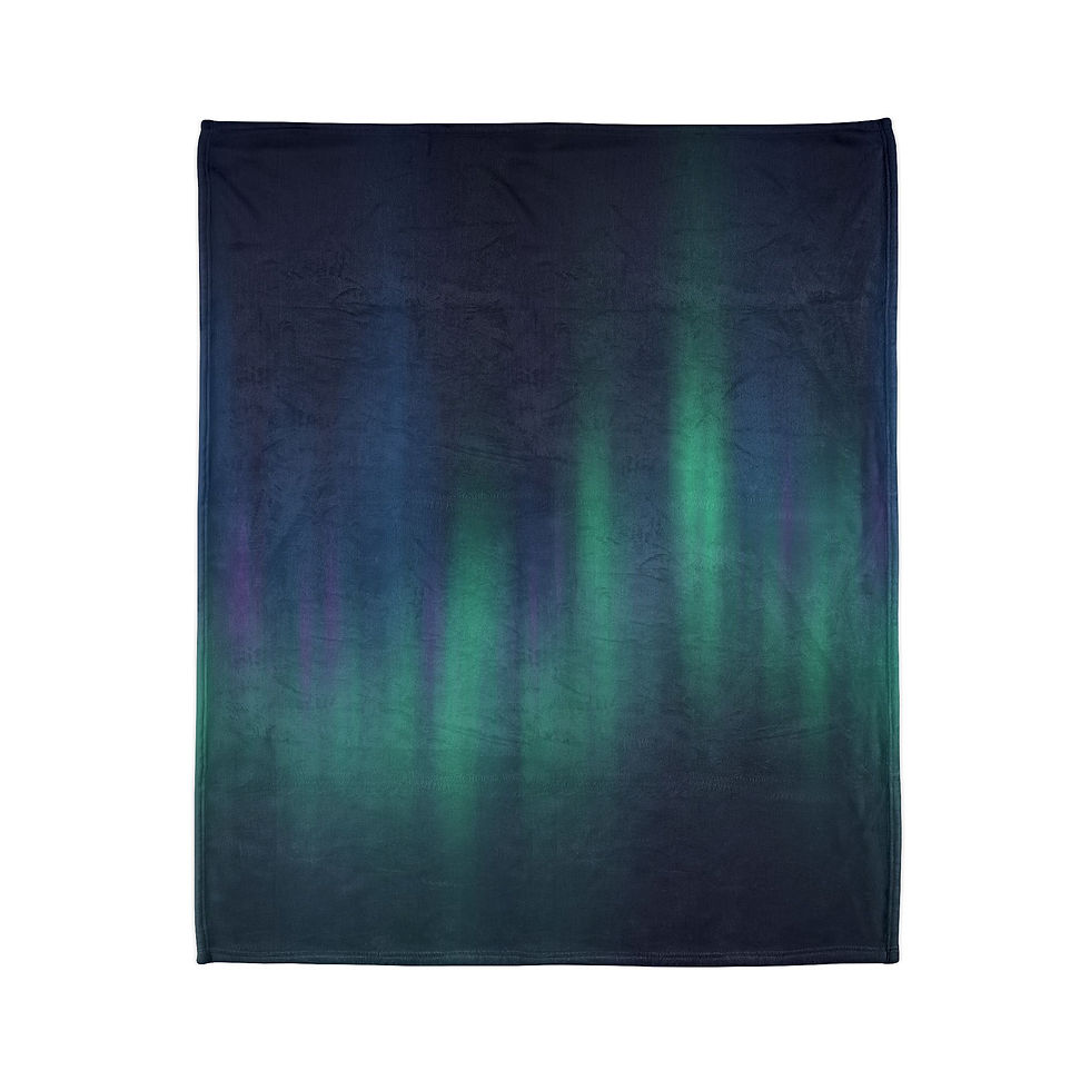 Thumbnail: Aurora Veil Soft Polyester Blanket