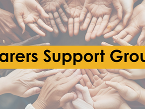 Carers Support Group Meeting 11 September 2 pm.