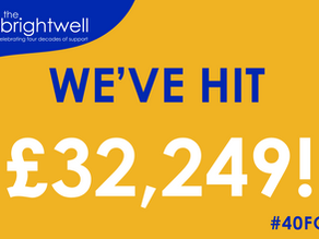 £40k for 40 Years Fundraising Update!