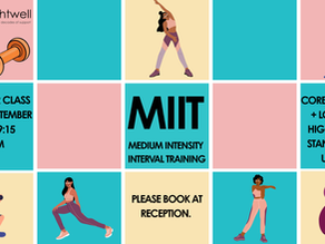 Medium Intensity Interval Training Taster Session on Zoom