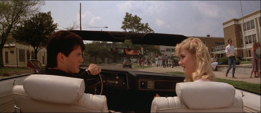 Kyle MacLachlan en Laura Dern in 'Blue velvet' (©David Lynch en Frederick Elmes)