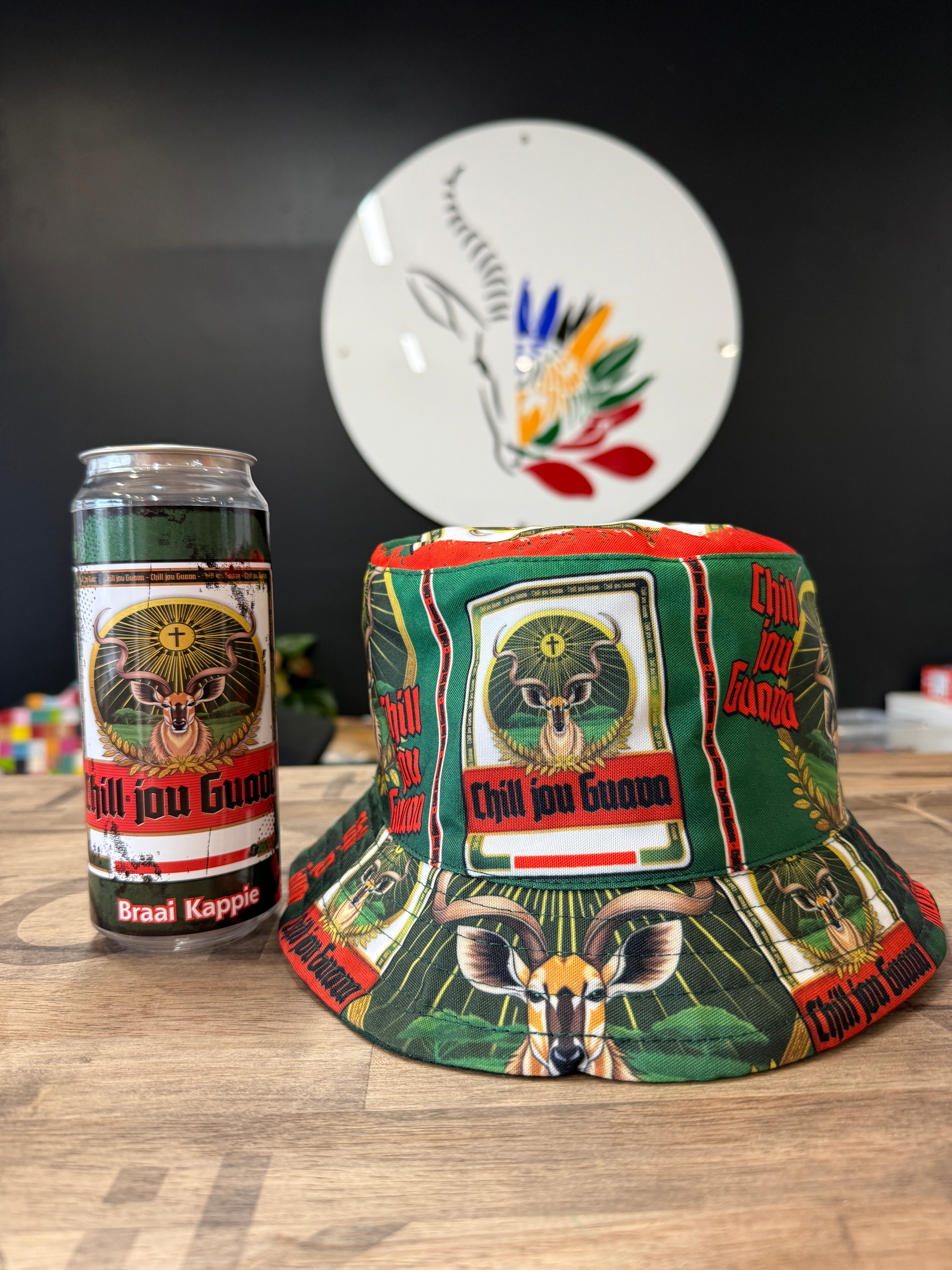 MD- Bucket Hat - Chill jou Guava