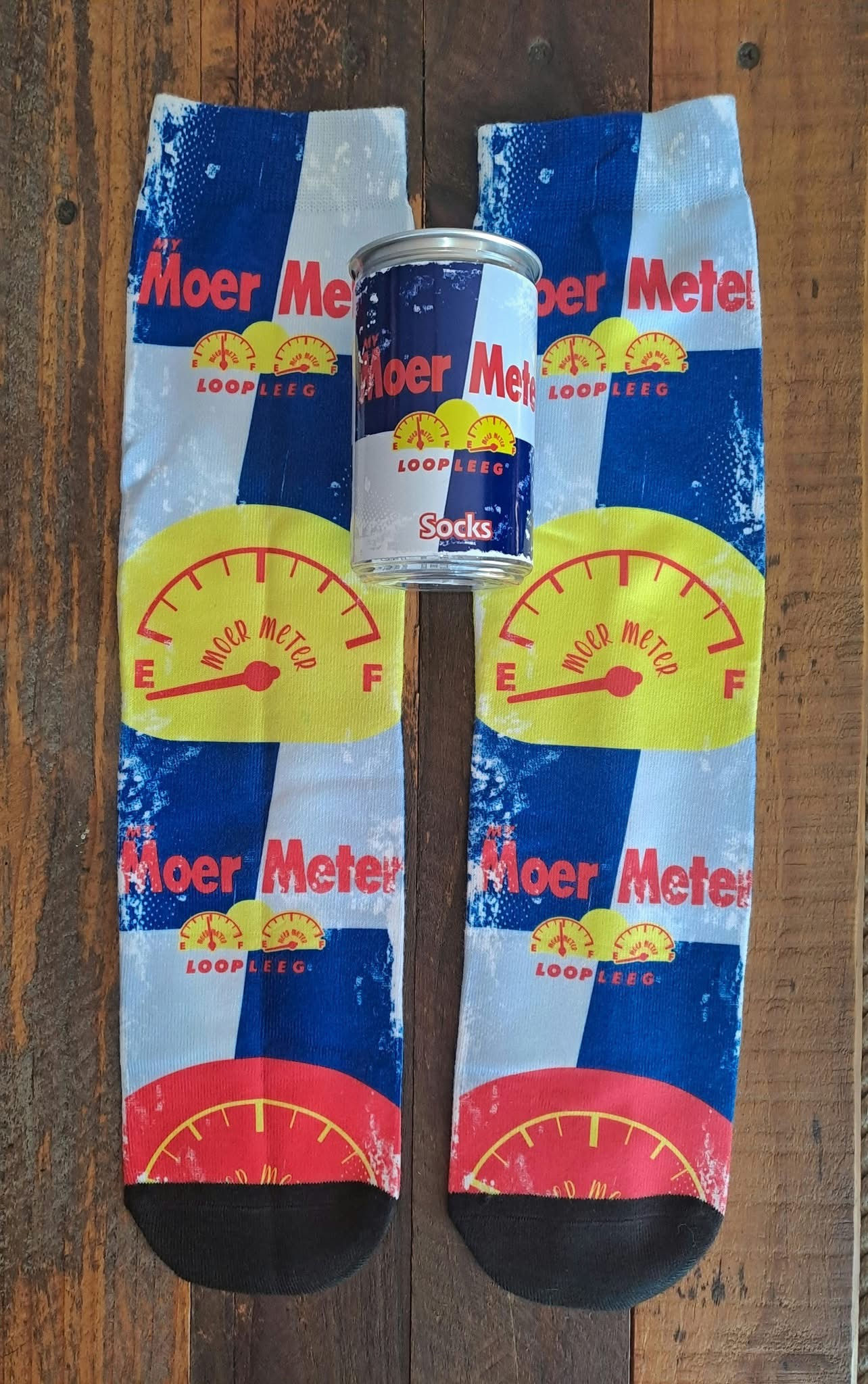 MD- Socks in Tin - Red Bull