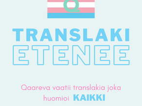 Qaareva kannanotto: Translaki etenee!