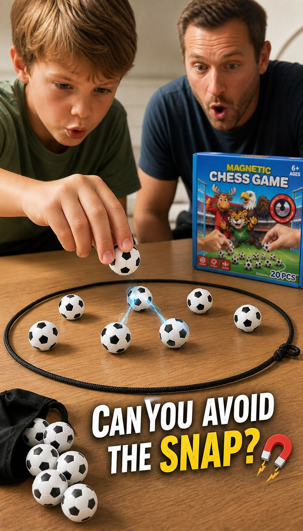 Miniatura: Magnetic Soccer Strategy Game