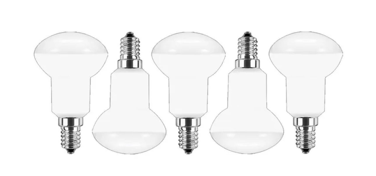Blulaxa LED-Lampe Reflektor R50, E14, 5W ersetzt 40W, warmweiß, 5 Stück