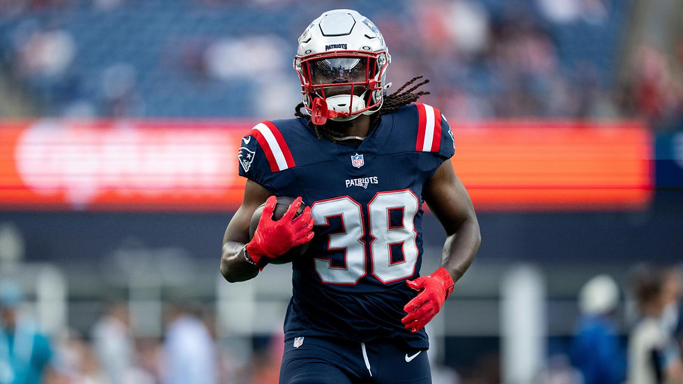New England Patriots RB TreVeyon Henderson can be an elite RB