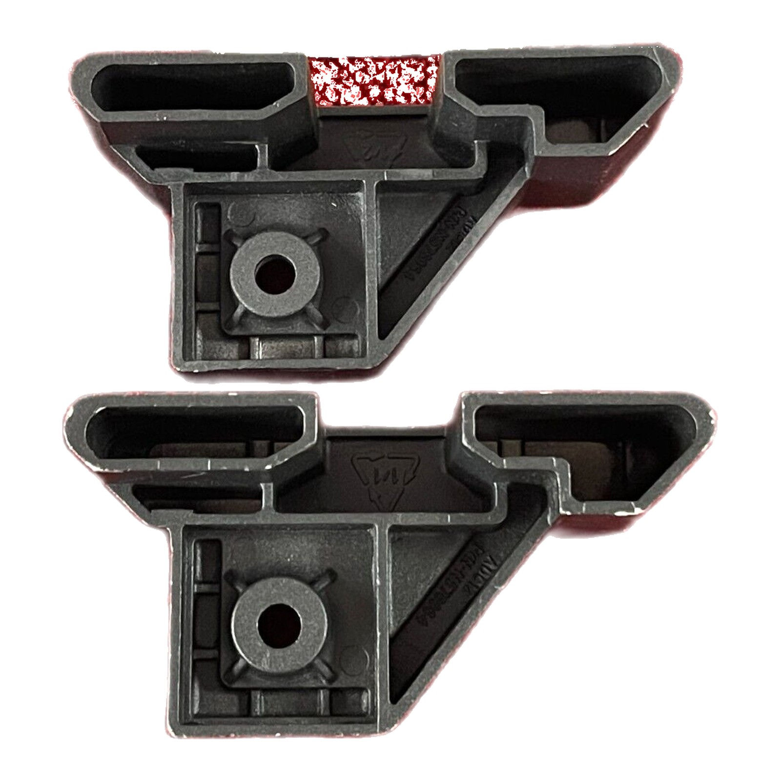 2x Genuine Dewalt Metal Endcap Plate For DE7023 DE7033 Mitre Chopsaw Leg Stand
