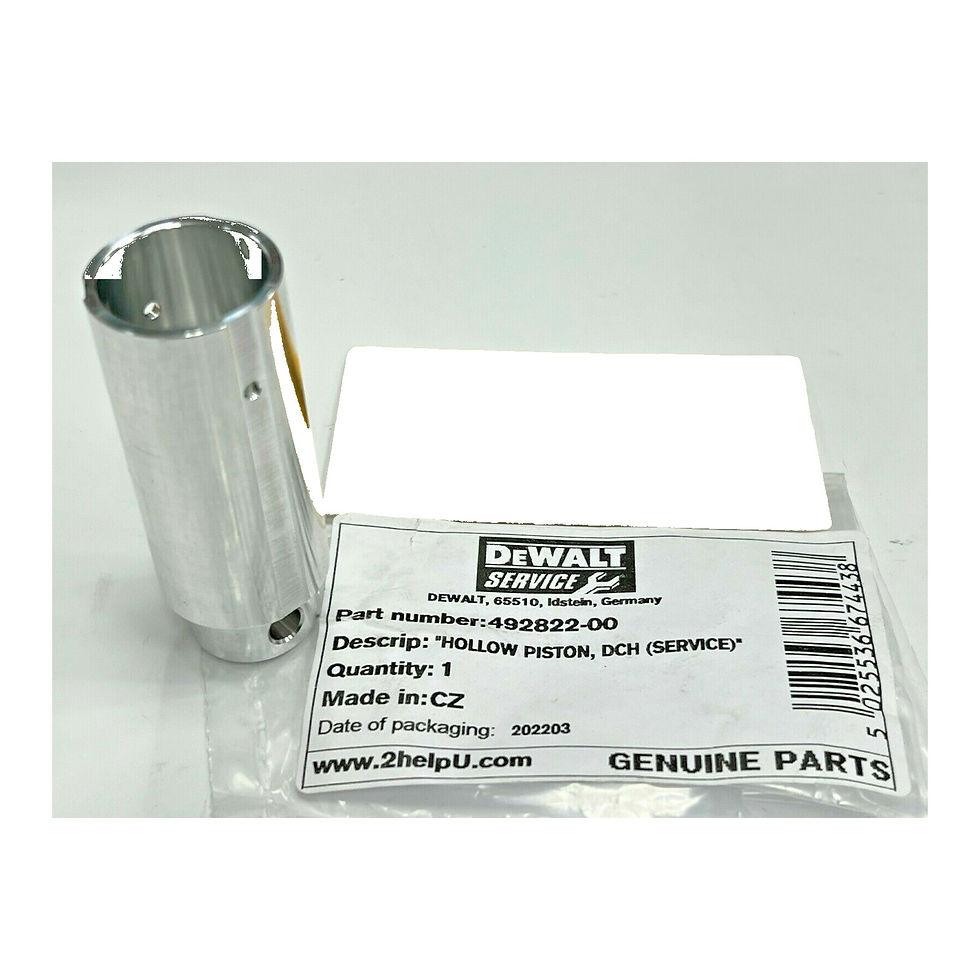 Thumbnail: Genuine DeWalt HOLLOW PISTON Rotary Hammer DC234 DC233 DC232 DC224 DC213 DC212