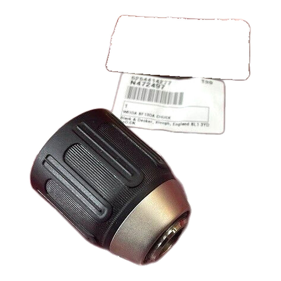 Thumbnail: 2X Genuine DeWALT N472497 Keyless Drill Chuck for DCD778 DCD777 DCD776
