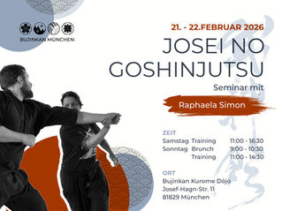 Seminarankündigung: Raphaela Simon - Josei no Goshinjutsu