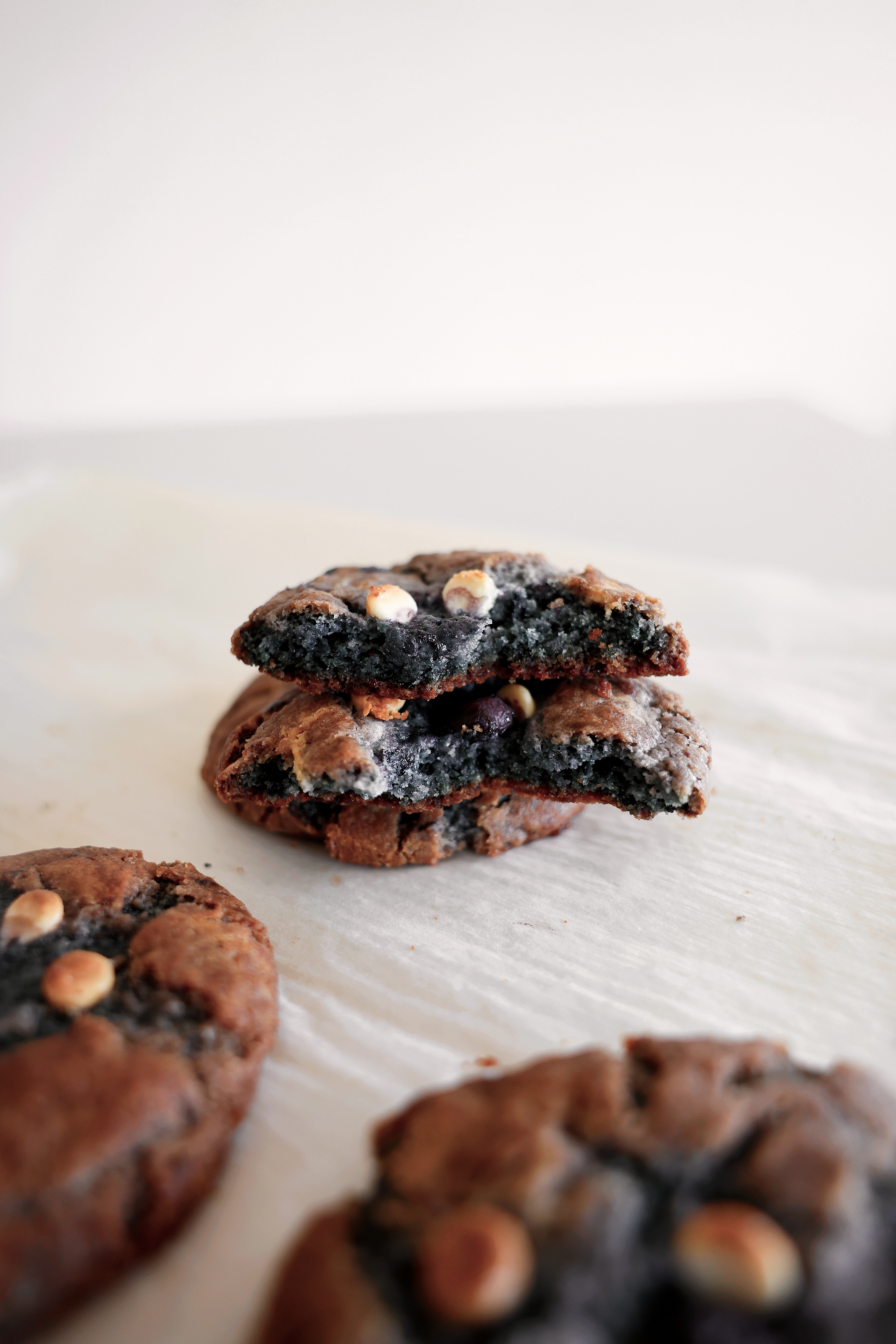 Blueberry White Chocolate Cookies