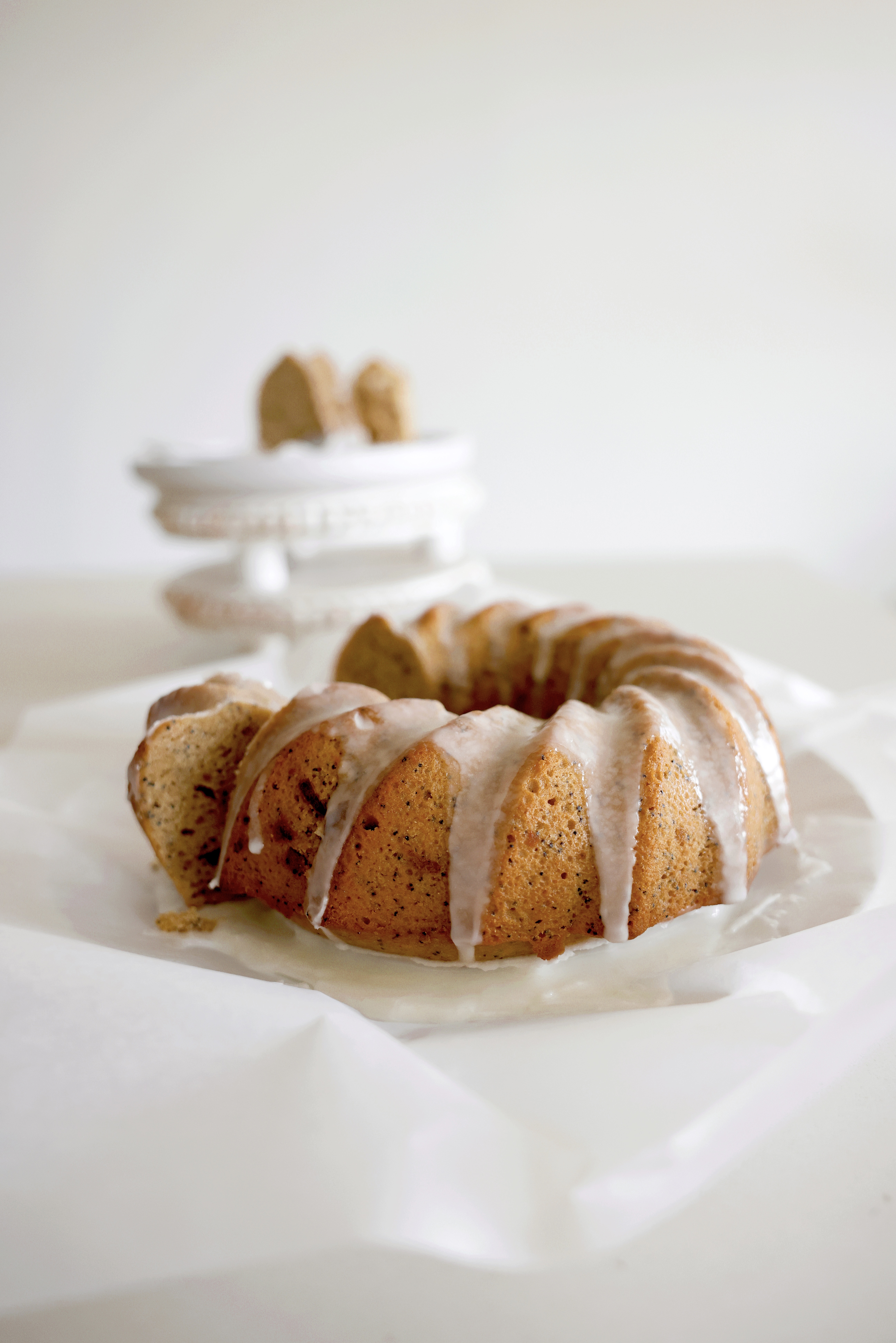 Glazed Lemon Poppyseed Bundt Cake