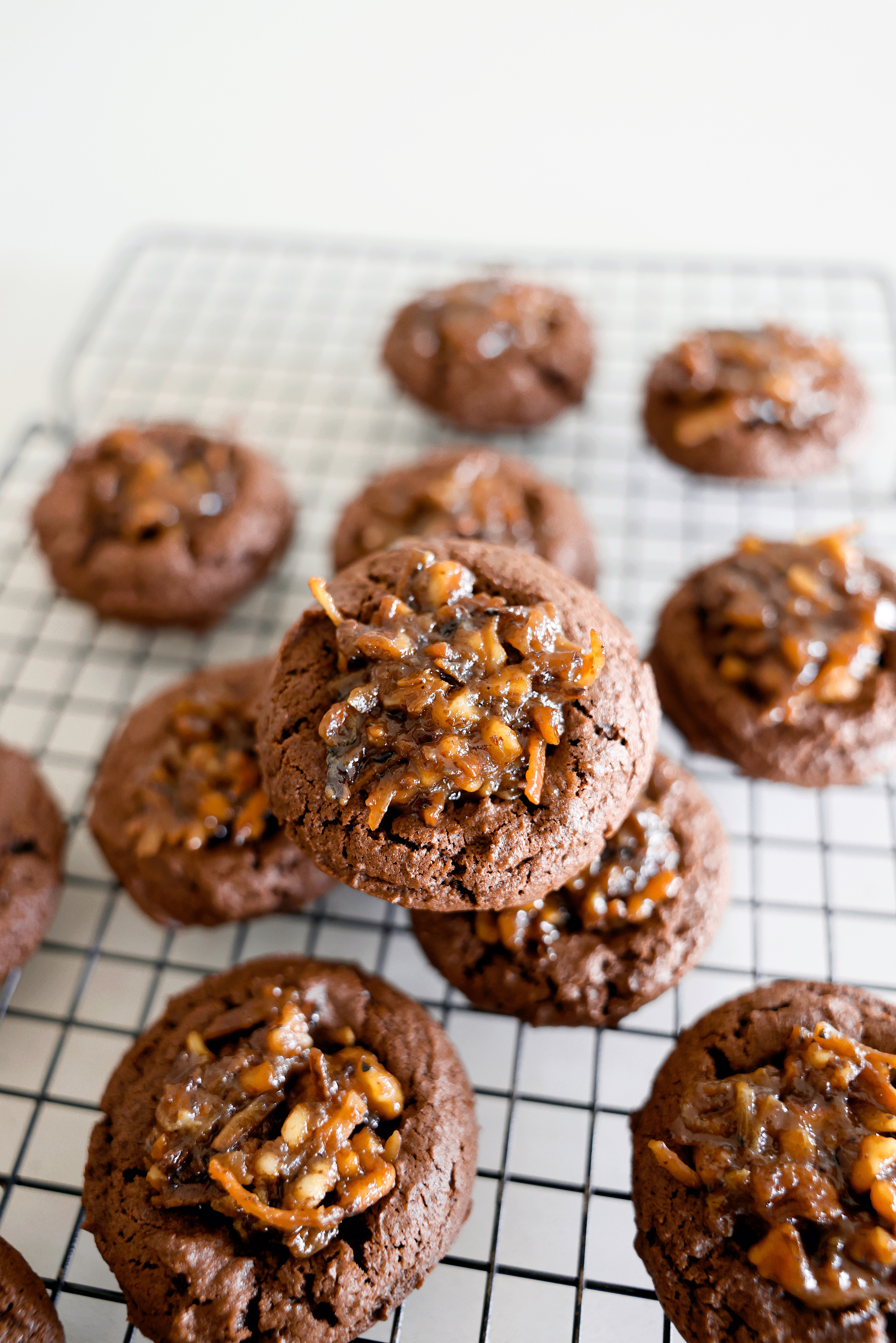 German Chocolate Cake Cookies